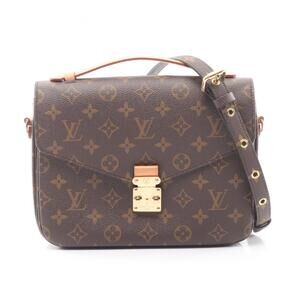 Louis Vuitton Metis MM Pochette Handbag, Coated Canvas and Leather, Monogram,...